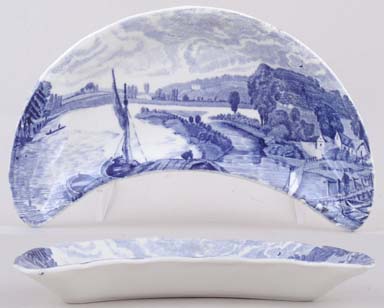 Crescent Side Dish c1950s Maidenhead Bridge